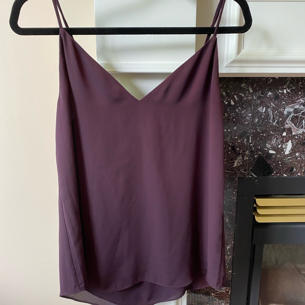 Purple tank top